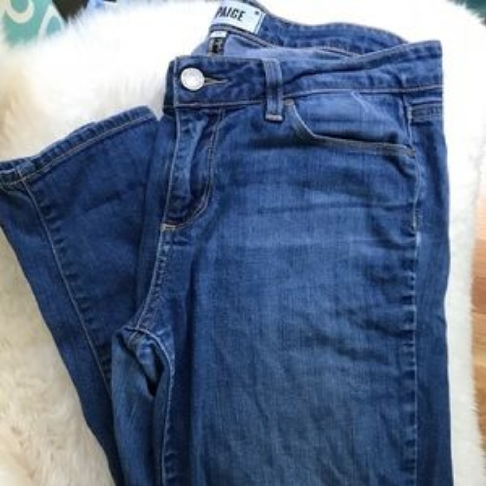 Paige Verdugo designer denim cropped soft jeans